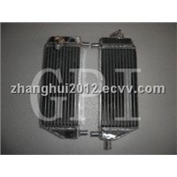 high performance aluminuml motorbycle radiator for kawasaki kxf250 06-08