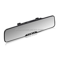 Top quality Bluetooth handsfree car kit with rearview mirror