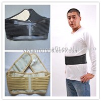 Tourmaline  magnetic self heating lumbar support belt-FDA and CE proved