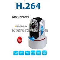 Wireless Ptz Camera Home Alarm System with H.264 format optional zoom  (TB-HPZ016)