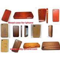 Wooden case/pretective for iphone4/4s ebony wood