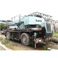 building machinery kato rough terrain crane KR450H used crane