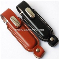 fancy leather  usb flash drives