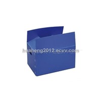 folding plastic corrugated box