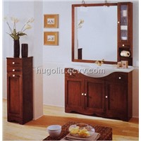 Best sale MDF cheap bathroom vanity with bath mirrored