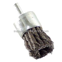 mini industry steel end brush