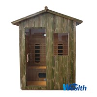 outdoor FIR sauna