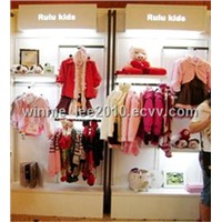 vitrine stand in retail shop