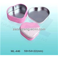 Candy Tin Container,Heart-shaped cans ,Craft Tins ,chocolate boxes