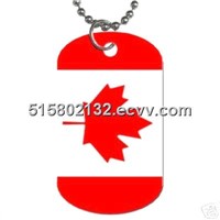 Mapleleaves Dog Tag,mteal tag , hang tag , promtional product