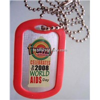 Silent side  Dog Tag,aluminum dog tag , metal craft , promotional product