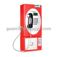 T8-Outdoor PSTN coin-operated/card payphone for kiosk/wall-mounted