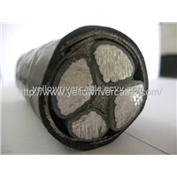 0.6/1KV Aluminum Core PVC Insulated PVC Sheathed Power Cable