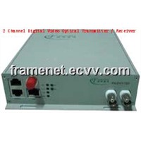2 Channel Digital Video Optical Transmitter