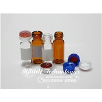 2ml Crimp Autosampler Vials, PTFE Silicone,for Gas And HPLC Chromatography