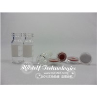 2ml Snap Clear Autosampler Vials With Label, PTFE Septa,HPLC Chromatography Vials