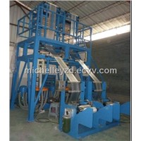 3-Layer ABA Co-extrusion Twin Die Film Blowing Machine