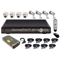 8CH DVR Kit / 8CH H.264 Compression Security Camera System