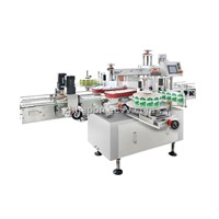 Adhesive Front and Back Labeling Machine
