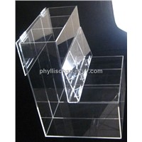 Clear Acrylic Food Dispenser With Divider