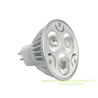 Dimmable LED Spot Light, MR16 GU10 MR11 3W, CE and RoHS Certifications