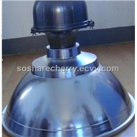 High bay fixture with 300W induction lamp 1mm mirror reflector