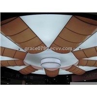 High quality low price 5m satin white PVC stretch ceiling film factory supply