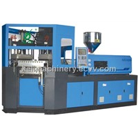 Injection blowing moulding machine