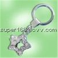 KC0016  promotion gifts of crystal keyrings