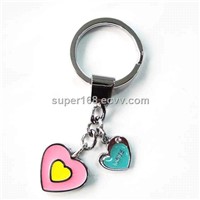 KC007alloy  keychains and keyrings  for promotion gifts