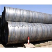 Large diameter and thick wall SSAW steel pipe