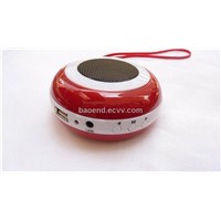 Mini Stereo Speaker Sound box For MP3/MP4/CD player/PC/iPod/MD Rechargeable 30pcs/Lot TLS-040