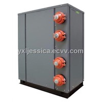 Modular ground source residential heat pump