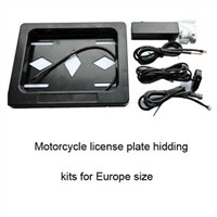Motorcycle License Plate Frame for Europe Size