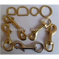 Solid Brass Snap Hooks - Brass Swivel - Quick Release, Spring Snap, Round Rings - China Manufacture