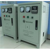 Temperature control cabinet for waste plastic recycle
