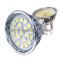 With Glass Cover High Lumen 21pcs SMD 3W GU10 LED Lamp Spotlight Light