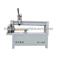 Wood Engraving Machine with Rotary/CNC Router
