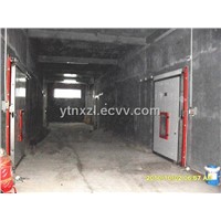 Yantai Ningxin large scale blast freezer cold room project