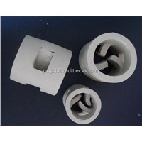 ceramic pall ring for chemical and metallurgy industry
