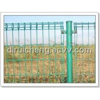 double ring wire fence, double ring fence panel, double circle fence