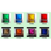 sell varied color hollow glass brick/block