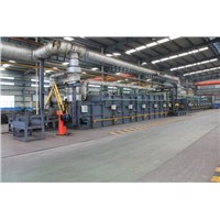walking car front axle quenching and tempering production line