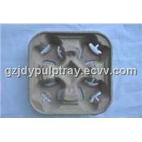 coffee holder,pulp tray, recycled package