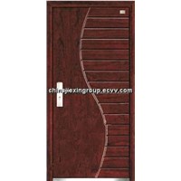 Fire Rated Steel Wooden Armored Security Door (A257)