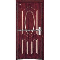 Fire Rated Steel Wooden Armored Security Door (A265)