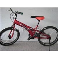 HH-BMX02 bmx downhill bike with red saddle