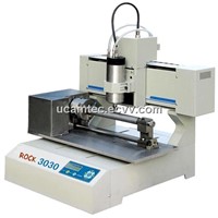 Mini Rotary CNC Router / CNC Milling Machine Model ROCK-3030 for PCB Engraving