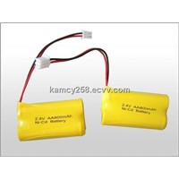 NI-CD AA 800mAh 2.4V Battery rechargeable