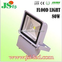 Outdoor High Power Led Flood Light 80W with White/Grey/Black Color Housing